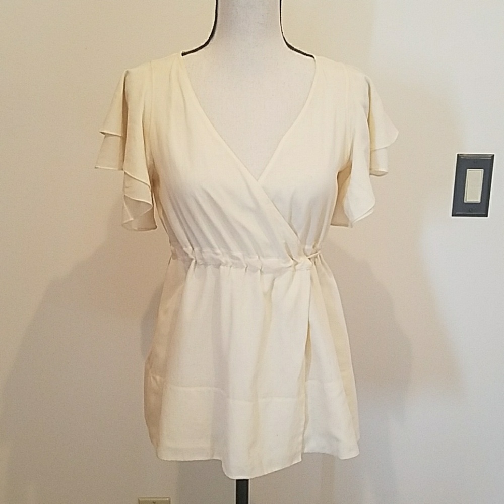 Diane Von Furstenberg Wrap Top